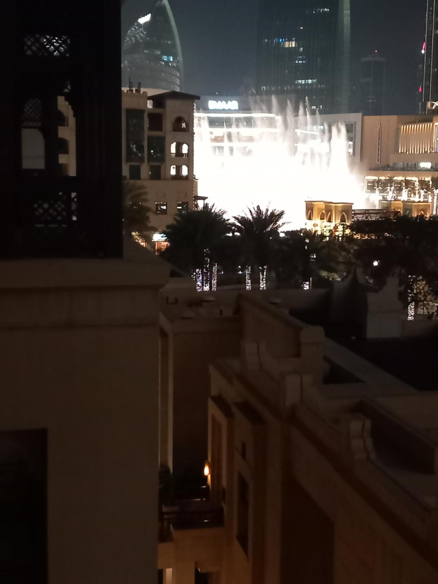 Burj Khalifa Partial View Peak Living Luxury 2Br Souk Al-Bahar Beside Dubai Mall-Golden Homes Zimmer foto